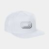 Adult 5-Panel Structured Flat Visor Classic Snapback Cap Thumbnail