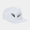 Adult 5-Panel Structured Flat Visor Classic Snapback Cap Thumbnail