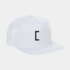 Adult 5-Panel Structured Flat Visor Classic Snapback Cap Thumbnail