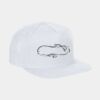 Adult 5-Panel Structured Flat Visor Classic Snapback Cap Thumbnail