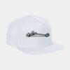 Adult 5-Panel Structured Flat Visor Classic Snapback Cap Thumbnail