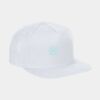 Adult 5-Panel Structured Flat Visor Classic Snapback Cap Thumbnail