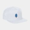 Adult 5-Panel Structured Flat Visor Classic Snapback Cap Thumbnail